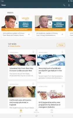 Univadis - Medical news android App screenshot 4