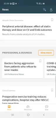 Univadis - Medical news android App screenshot 8